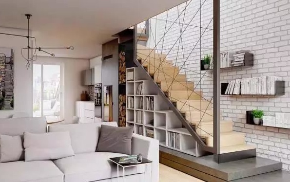 嫌房子收納空間不夠？教你巧用樓梯下三角空間